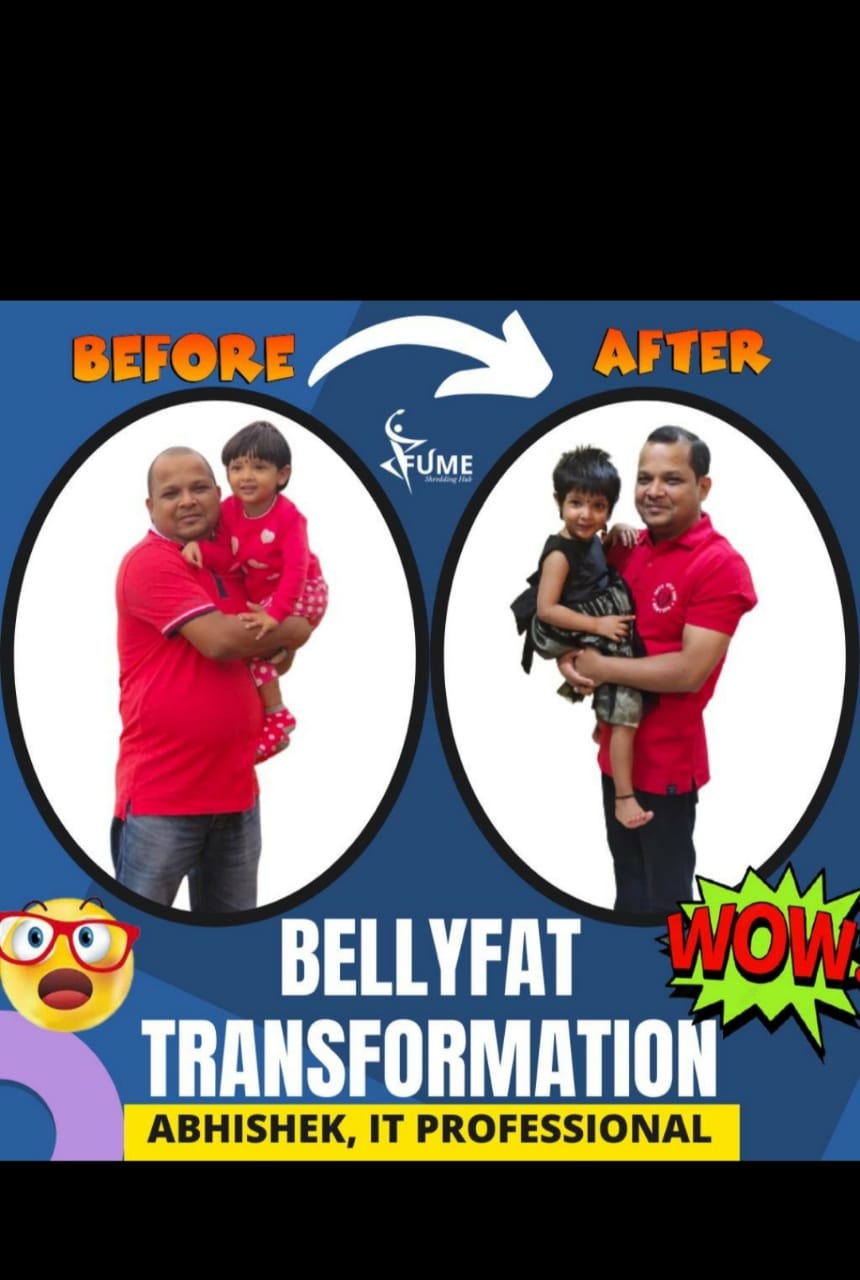 Abhishek — Belly fat transformation — IT professional